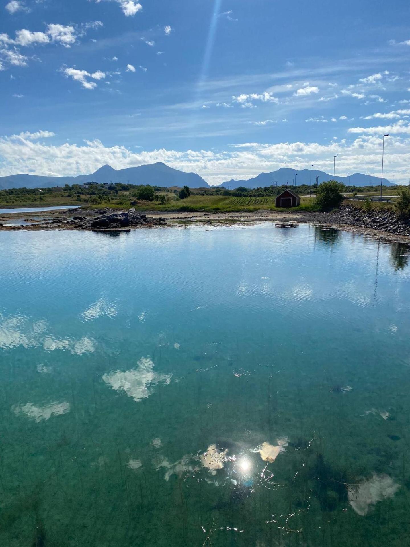 Вилла Rorbu By Nappstraumen, Lofoten Gravdal  Экстерьер фото